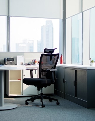 office fitting out custom furniture workstation rockworth and office seating at ABB Head Office 