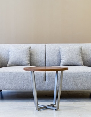 office fitting out custom furniture workstation aetrio timber series chair and soft seating at Softex Indonesia Plant Office